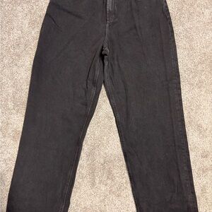 Black Low Rise Pants